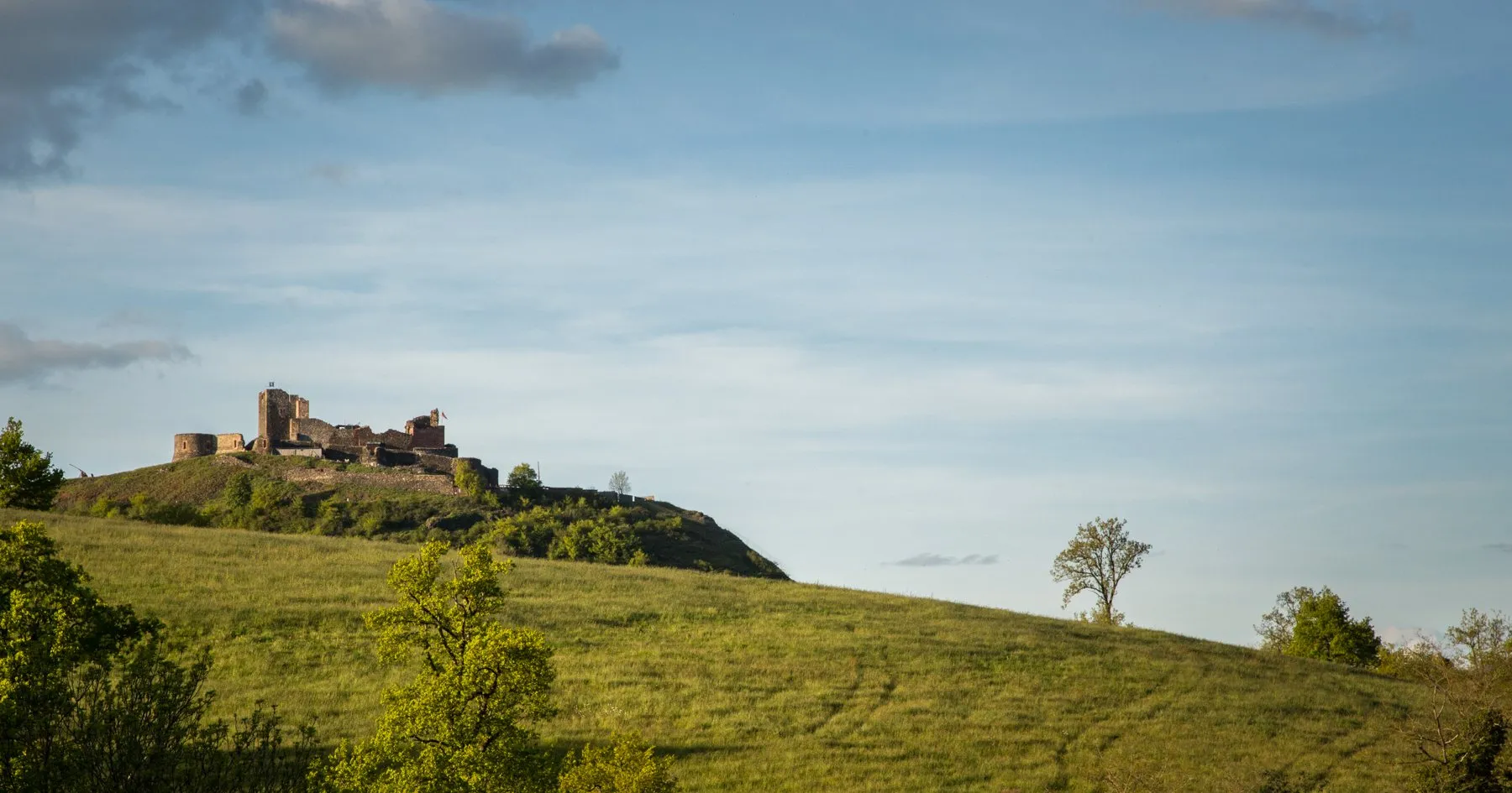 Le château de Calmont d'Olt